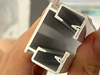Perfil de riel de cortina de aluminio súper silencioso motorizado DOOYA SOMFY
