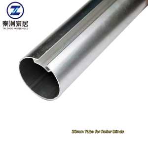 Tubo de aluminio de 28 mm y 38 mm para persiana enrollable 